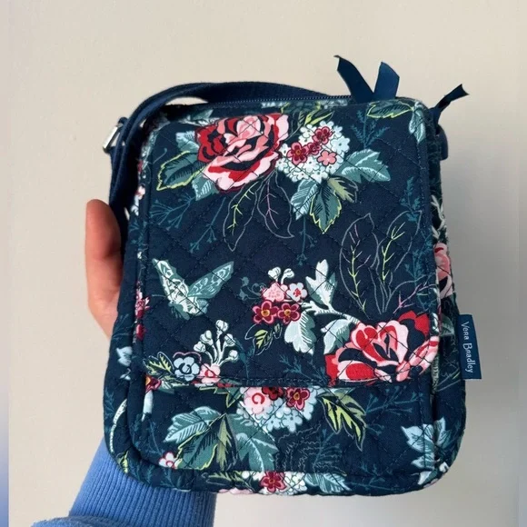 VERA BRADLEY RFID Mini Hipster in Recycled Cotton NWT - Picture 2 of 9